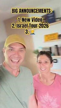 BIG ANNOUNCEMENTS: New Video, Israel Tour 2026, and… [crickets…]