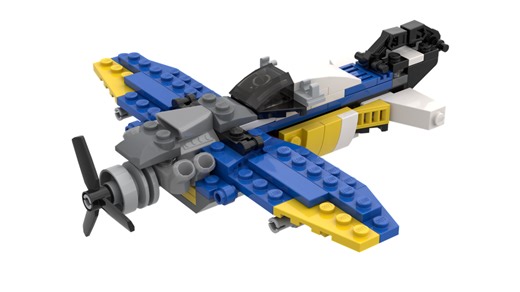 LEGO MOC-159884 31087 - WW2 Fighter (Creator > Creator 3-in-1 2023)