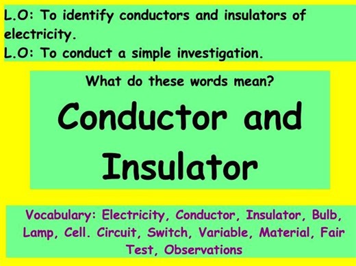 Investigating Conductors and Insulators