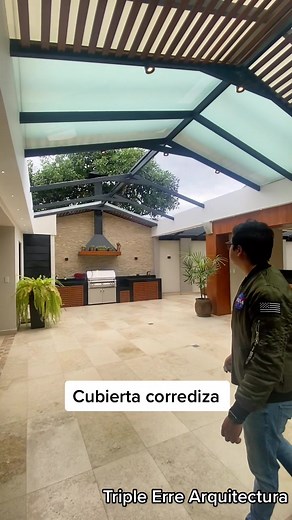 Pérgola Corrediza - Triple Erre Arquitectura Cuenca