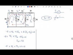 Mesh Analysis Explained | Step-by-Step Circuit Solving Tutorial part 1