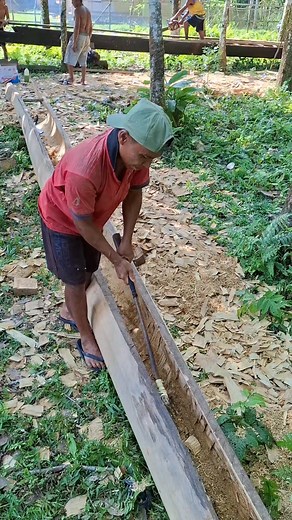 5.9K views · 58 reactions | The rhythm of the chisel. Building more than just a boat; building history #longboat #woodworking #woodcraft | Eki April | Facebook