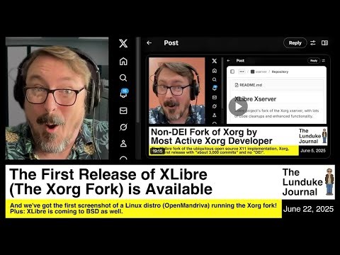 The First Release of XLibre (The Xorg Fork) is Available