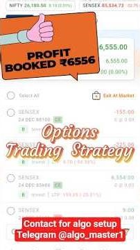 Low Risk Options Trading Strategy 🔥 #options #optionselling #optionstrading #optionstrategy