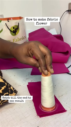 Learn How to Make Fabric Flowers with This Tutorial
