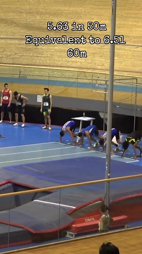 World's 12th Fastest 50m Sprint - Pascal Mancini's Speed Record