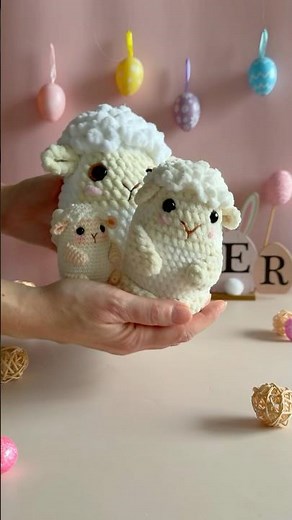 Crochet Easter Sheep🐑