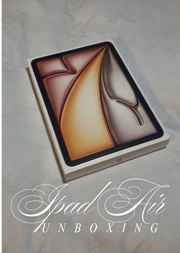iPad Air 2025 Unboxing Review: M3 256GB Starlight