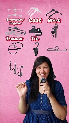 Not all hangers are the same 👗👔 Discover the different types you never knew existed!