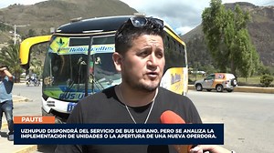 Uzhupud contará con servicio de bus urbano desde la cabecera cantonal de #Paute, aunque persisten discrepancias sobre la implementación de nuevas unidades o la apertura de una nueva operadora, mientras tanto Rutas Pauteñas retomó la frecuencia en la zona. | Multi Canal