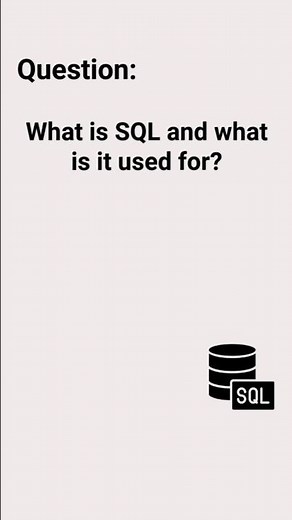 What Is SQL? | Explained in 20 Seconds with Real Use Cases