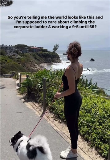 So you’re telling me the world looks like this… and I’m supposed to spend the majority of my life sitting in an office, asking for PTO, and climbing a ladder I don’t even care about? Working 40 hours a week. Waiting for weekends. Counting down to retirement at 65. That never sat right with me. Especially when my body already struggles some days. The idea of building a life where my entire schedule, energy, and freedom revolved around a job… felt suffocating. I didn’t want a life that looked good