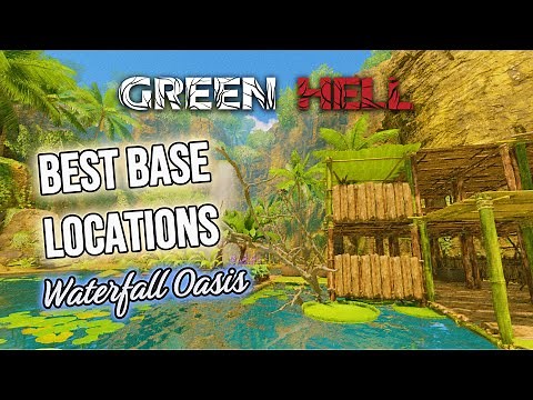Green Hell Best Base Location - Waterfall Oasis 4/6