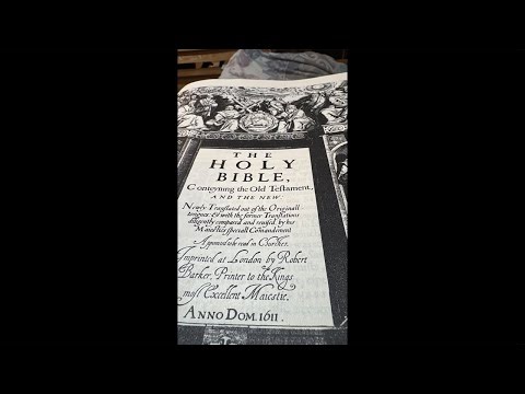 King James Bible 1611 Apocrypha Bible study