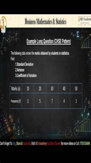 Standard Deviation Trick | Variance & CV Explained Fast!