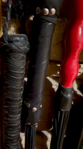 6.6K views · 843 reactions | Are you ready? #dungeon #submission #handschellen #cuff #whips #darkness | Mistress Kristin | Facebook