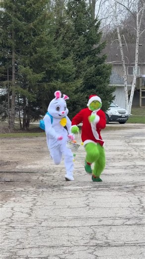 Daniel LaBelle on Instagram: "The Grinch VS. The Easter Bunny"
