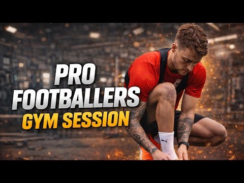 Professional Footballers Gym Session | Training Day!