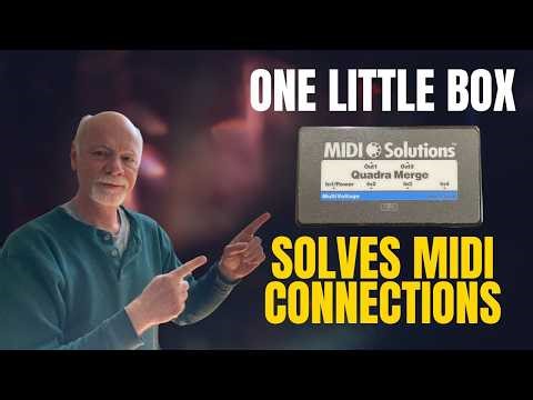 Don't Let One Midi Input Stop You | Quadra Merge to the Rescue
