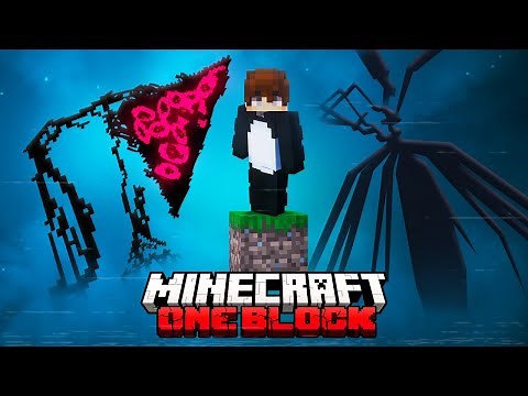 Surviving 100 Days in Minecraft Oneblock With EVERY Horror Mod (Full Movie)