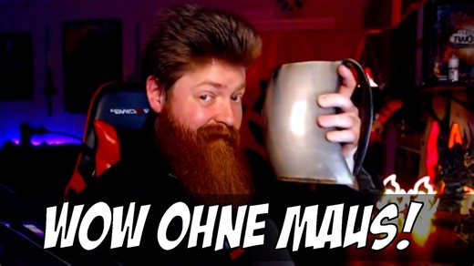 Warum dieser Streamer World of Warcraft seit 17 Jahren ohne Maus spielt