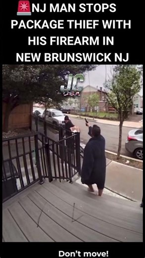 Armed NJ Homeowner Puts Thief in His Place