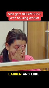 Man gets aggressive with UK Council housing worker 😳🏠 #ukreels #UKBenefits #tvshows #uklife #Benefits #councilhouse #housingcrisis | Benefit Stories