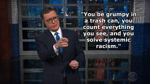 Stephen Colbert makes a good point about Ji-Young, Sesame Street's first Asian American Muppet