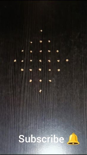 easy sikkukolam 7*1 with Poo kolam pookal 🌺🌺