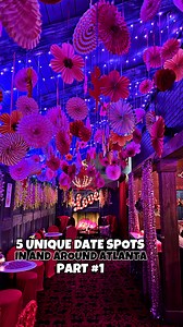 5 Unique Date Ideas in and Around Atlanta ❤️🌹 Part #1 : ✨ Follow @the.travel.ksu to catch the next parts! ✨ 1. Sip and Swoon at the Blind Cupid Pop-Up Bar 🥂💘 📍 1150 B Peachtree St NE, Atlanta, GA 30309 2. Stroll Through the Glow at WildWoods: AGLOW at Fernbank Museum ✨🌳 📍 767 Clifton Rd, Atlanta, GA 30307 3. Relax Together with a couple’s spa session at J-H Beauty 💆‍♀️💆‍♂️ 📍 11705 Jones Bridge Rd, Johns Creek, GA 30005 4. Explore and Savor with Tea Around Town Atlanta ☕🚌 📍 Tours depar