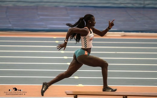 跳远女武神❤ Fatima Diame 比赛合辑