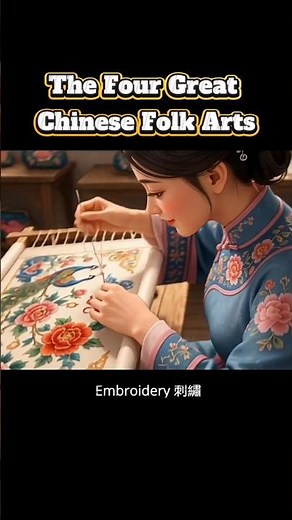The 4 Great Chinese Folk Arts 中國四大民間藝術