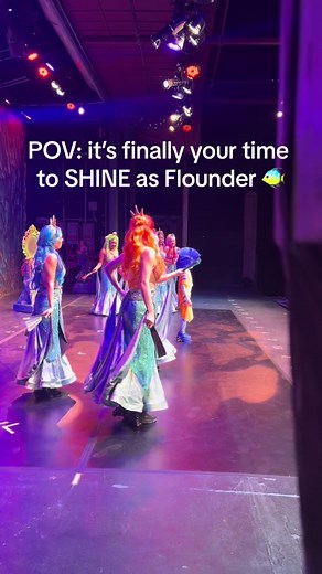 Michael Osborne Shines as Flounder in The Little Mermaid 2024 Musical