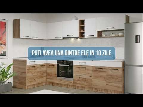 Mobila Bucatarie pe Colt - 20 de Modele .