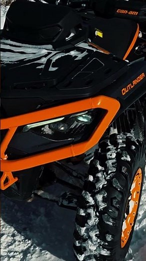 2026 Outlander XTP in the Snow! Cool