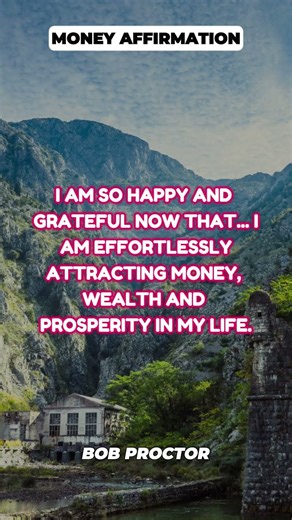 The 1-Minute Money Magnet Affirmation #moneymanifesting #bobproctor #moneysecrets #thesecret #goals