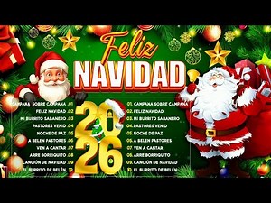 FELIZ NAVIDAD VILLANCICO 🤶🏻 LOS 50 MEJORES VILLANCICOS NAVIDEÑOS 🎅 MÚSICA DE FELIZ NAVIDAD 2026