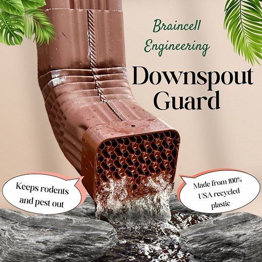 Downspout Drain Guard for Rodents & Pests - Etsy