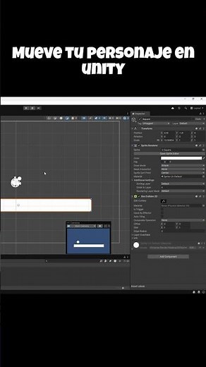 Movimiento horizontal en #unity: ¡Haz que tu personaje camine! #animation #gamedevblog #blender
