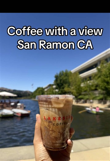 Lakeside Cafe San Ramon: Coconut Caramel & Banana Bread Iced Lattes