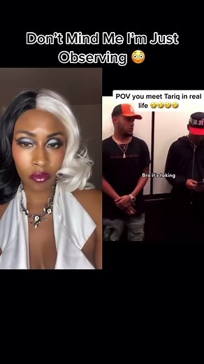 #MyObservation You better run Tariq ‍It’s just a show #explorepage  | Queen T | Facebook