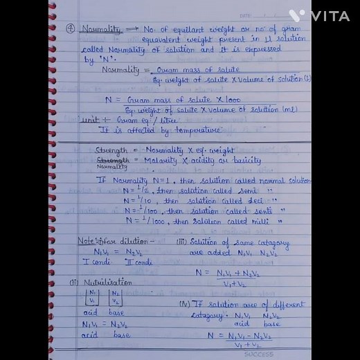 "Solution" part 2 chapter 2 chemistry class 12 notes #viral