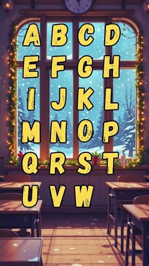 ABC Christmas Song for Toddlers | Cute Holiday Alphabet Learning