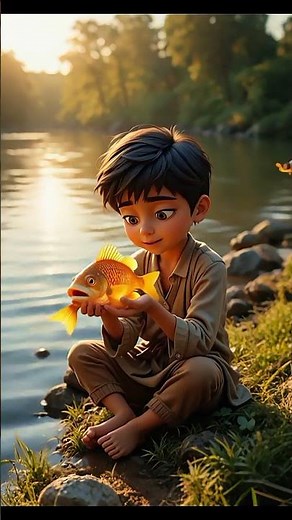 Ali and the Magical Fish 🐟✨ | Inspirational Short Story with a Lesson