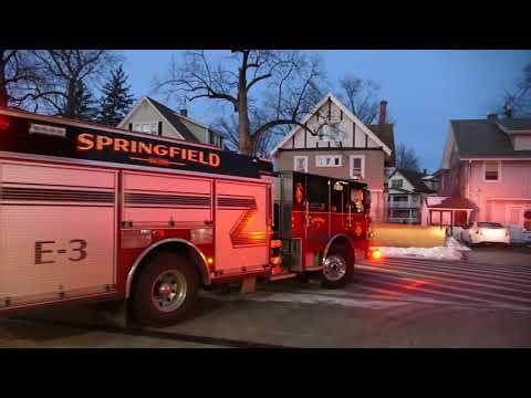Springfield Station 3 goes on a run