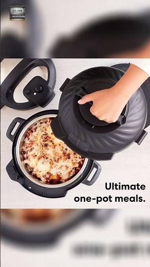 Instant Pot Duo Crisp 11 in 1 Air Fryer and Electric Pressure Cooker Combo with Multicooker Lid