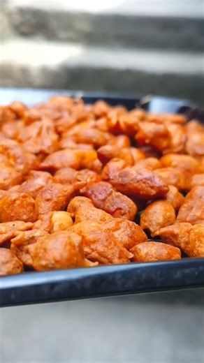 10 Second Masala Peanuts Easy Recipe | Besan Coated Masala Peanuts #anytimesnacks #eveningsnacks