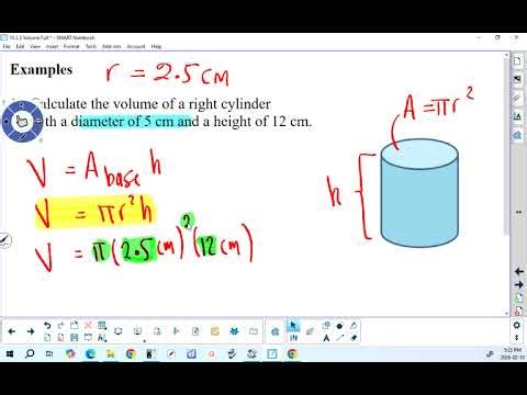 Math 10 Combined Lesson 2.3 → Volume Part I