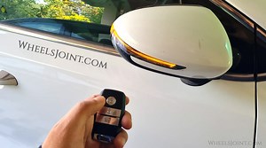 Enable or disable auto folding mirrors in Kia Sportage