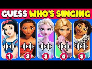 Can You Guess The Disney Characters & Miraculous Ladybug By Their Voice |Guess The Song|Great Quiz